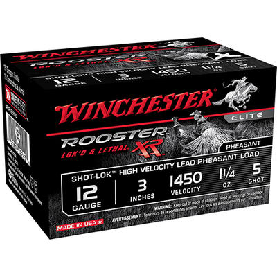 Winchester Shotshells Rooster XR 12 Gauge 3in #5-S