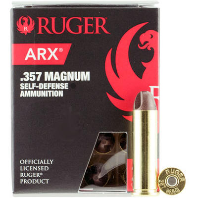 Ruger Handgun Ammo ARX 357 Magnum 86 Grain ARX 20