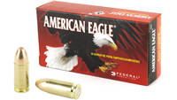 Federal Ammo American Eagle 9mm FMJ 124 Grain 50 R