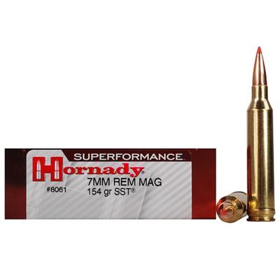 Hornady Ammo Super Shock Tip 7mm Magnum SST 154 Gr