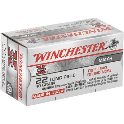 Winchester Rimfire Ammo Super-X .22 Long Rifle (LR