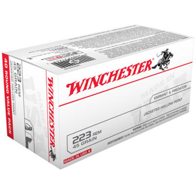 Winchester Ammo Best Value USA 223 Remington JHP 4