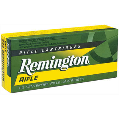 Remington Ammo 17 Remington 25 Grain HP 20 Rounds