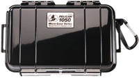 Pelican 1050 micro case clear w/ black liner id 6.