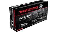 Winchester Ammo 7MM WSM 140 Grain BST Ball.Silver