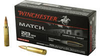Winchester Ammo Match BTHP 223 Remington 69 Grain