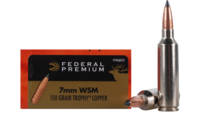 Fed Ammo premium 7mm wsm 150 Grain trophy copper 2