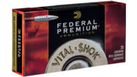 Federal Ammo Vital-Shok 338 RUM 210 Grain Nosler P