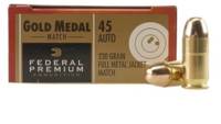 Federal Ammo 45 ACP FMJ 230 Grain 50 Rounds [GM45A