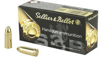 S&b Ammo 9mm luger 115 Grain fmj 50 Rounds [SB
