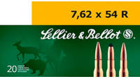 Sellier & Bellot Ammo 7.62x54mm Russian BTHP 1