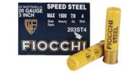 Fiocchi Shotshells Hunting Steel 20 Gauge 3in 7/8o