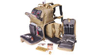 G-Outdoors Inc. Tactical Backpack Tan Soft 3 Inter