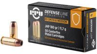 PPU Ammo Defense 40 S&W 180 Grain JHP 50 Round